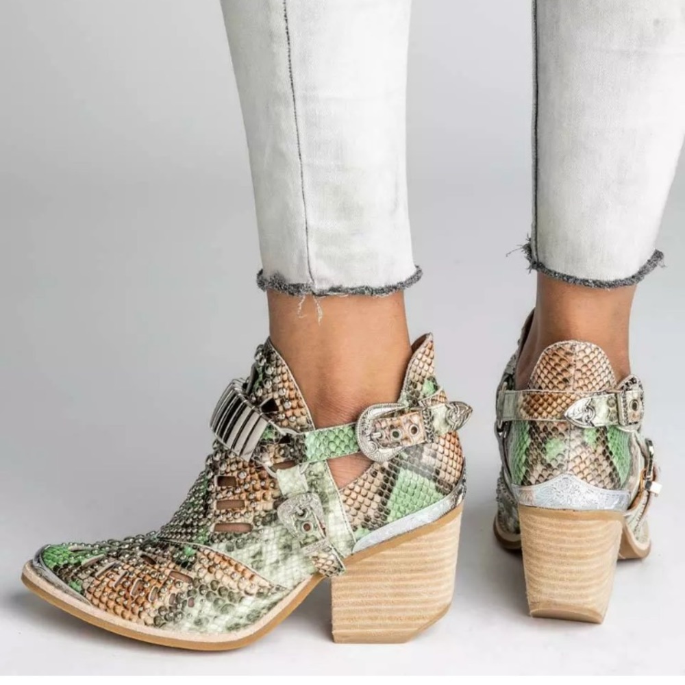 Jeffrey Campbell Calhoun Leather Boots